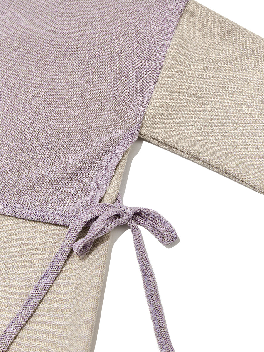 GLOWNY/グロウニー JOSHUA PANELED LONG SLEEVE カットソー