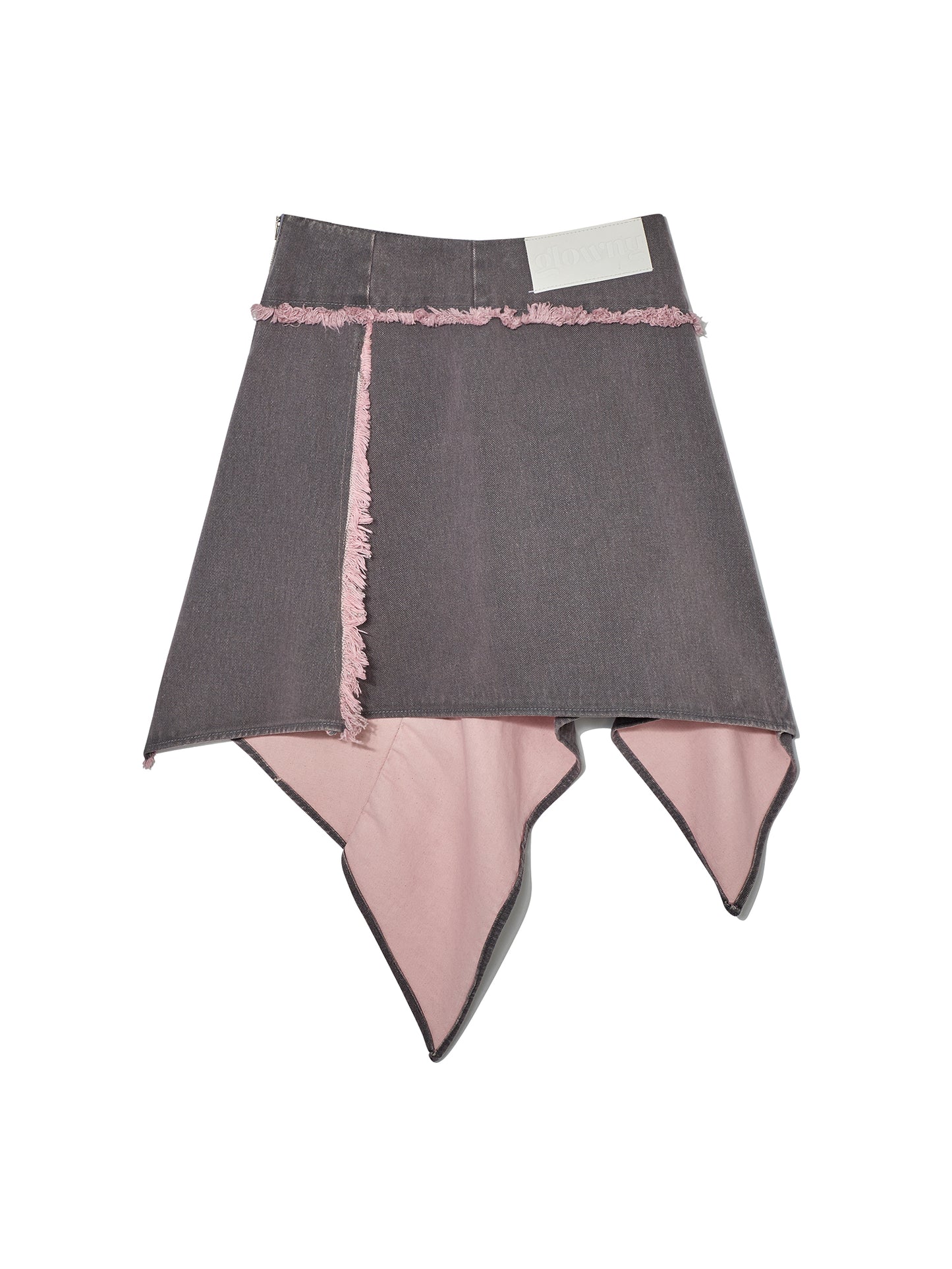 GLOWNY/グロウニー BONES GRUNGY DENIM SKIRT スカート