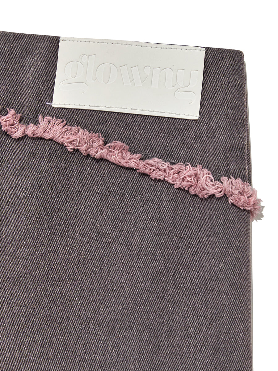 GLOWNY/グロウニー BONES GRUNGY DENIM SKIRT スカート