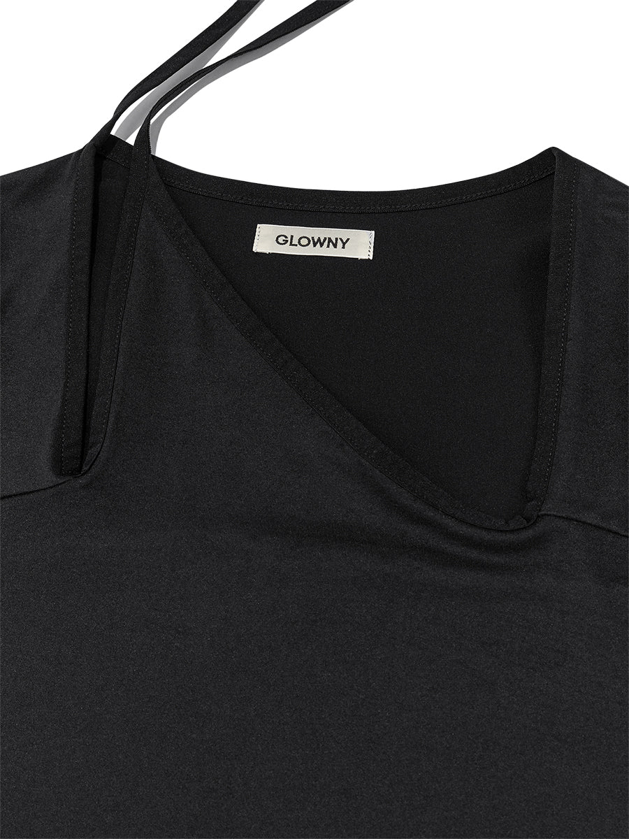 GLOWNY/グロウニー MIA SQUARE NECK LONG SLEEVE カットソー