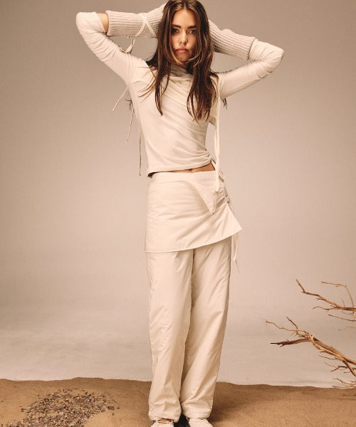 GLOWNY/グロウニー JOSHUA PANELED LONG SLEEVE カットソー