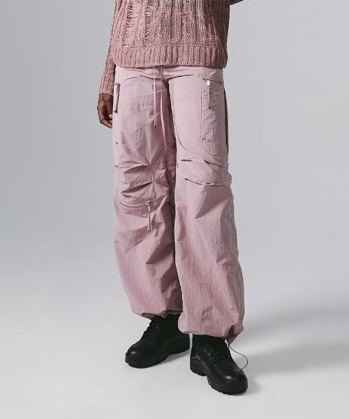 PUCKERING JOGGER PANTS