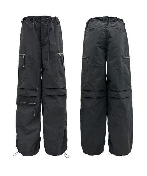 PUCKERING JOGGER PANTS
