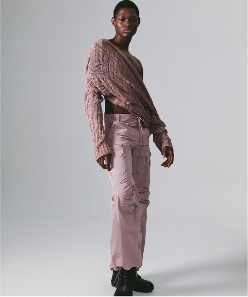 PUCKERING JOGGER PANTS