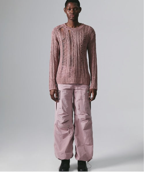 PUCKERING JOGGER PANTS