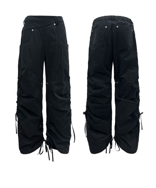 LAYERED WAIST BONDED PANTS