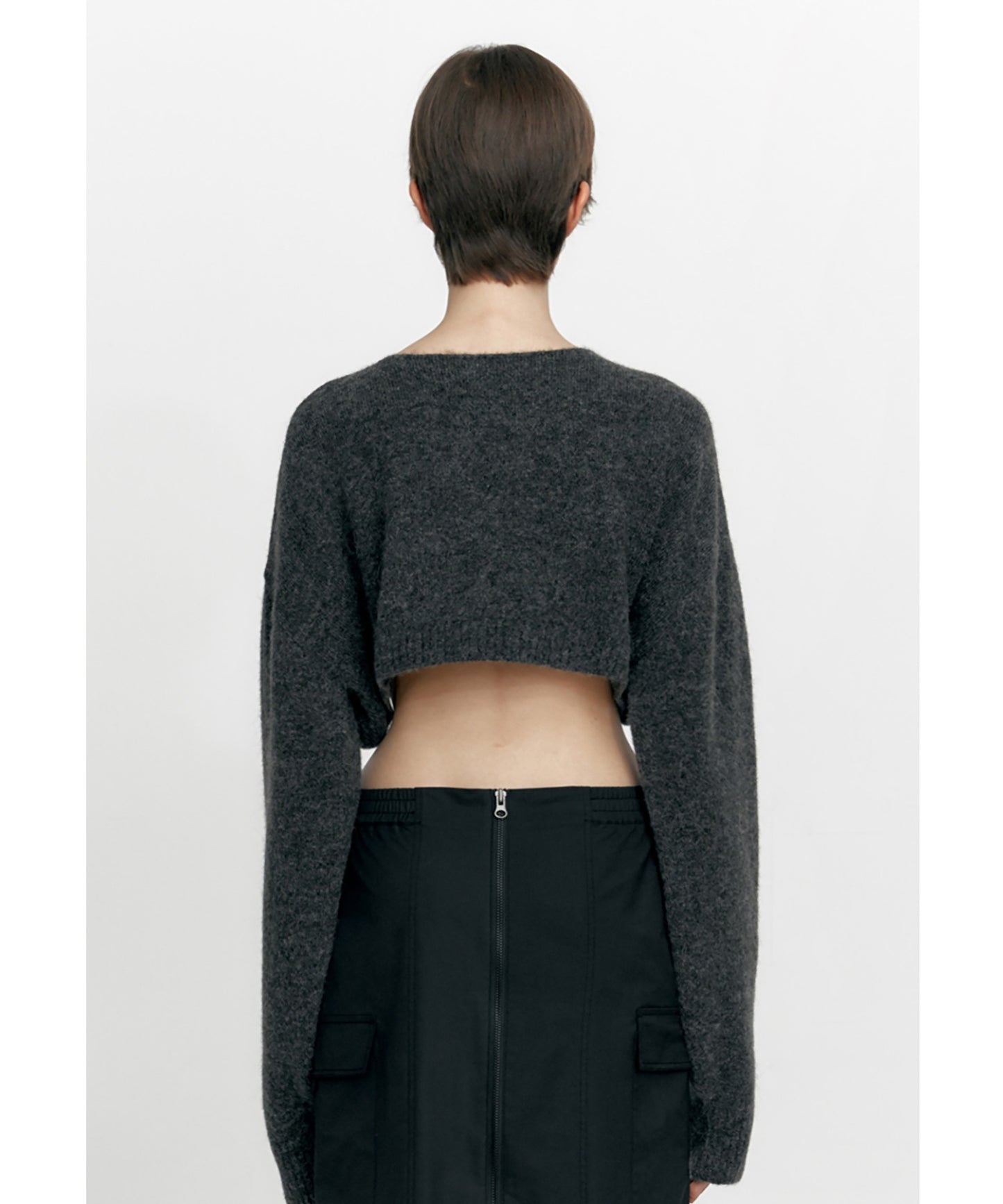 STUDIOTABLE/スタジオテーブル BOLERO CROPPED KNIT 2way ニット ボレロ ショート丈 セーター