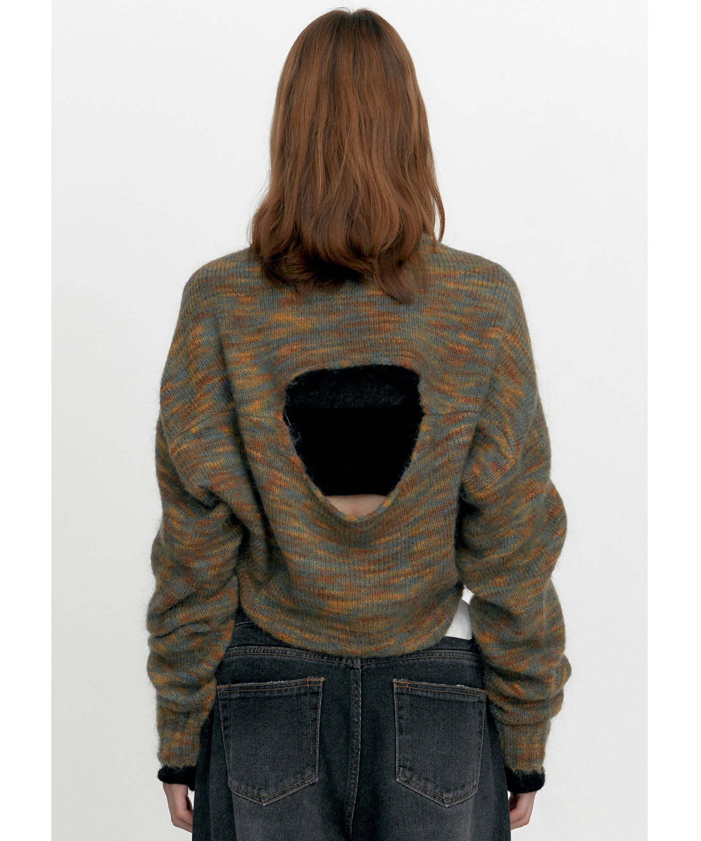 STUDIOTABLE/スタジオテーブル BOLERO CROPPED KNIT 2way ニット ボレロ ショート丈 セーター