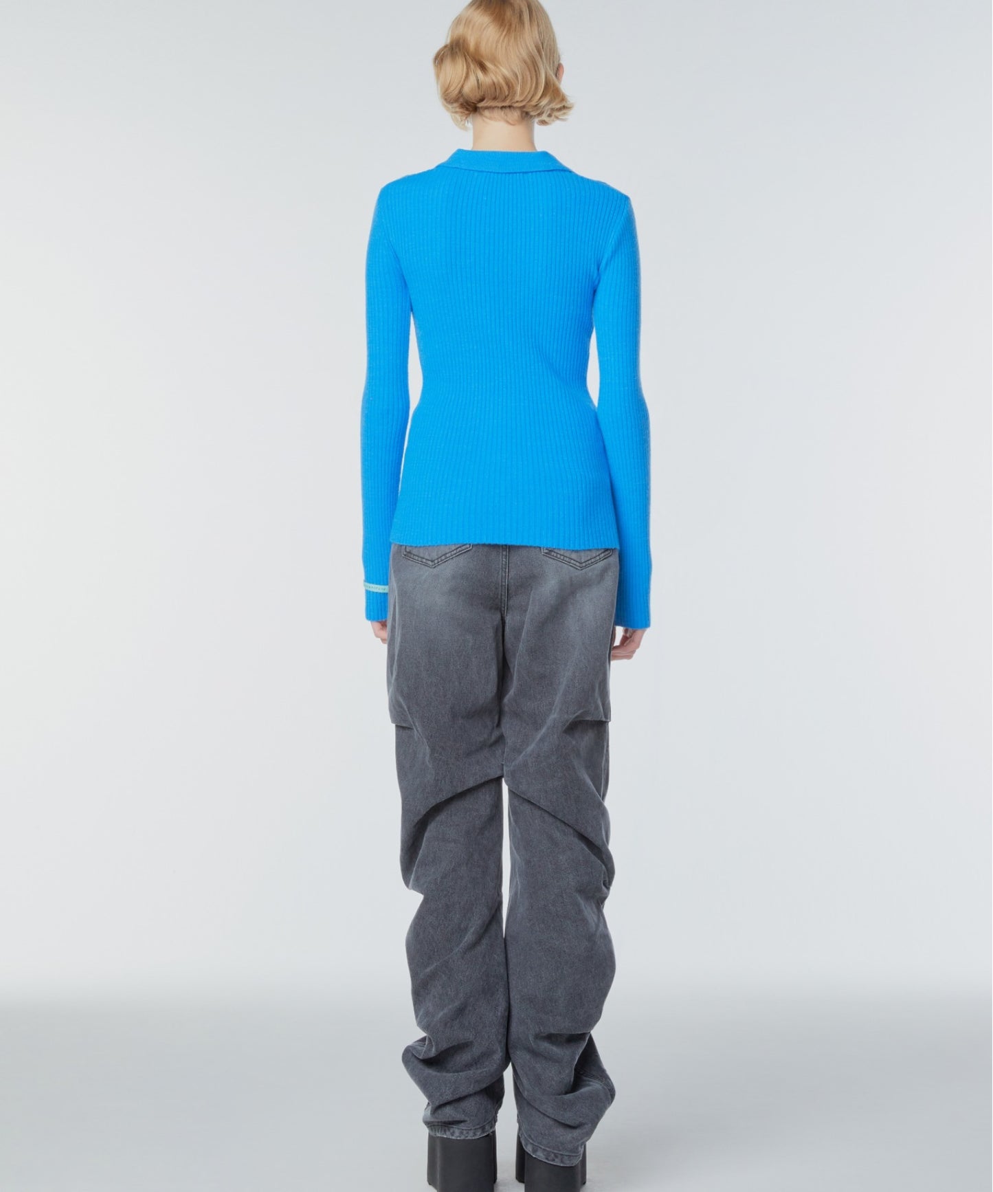 INSTANTFUNK/インスタントファンク Shirred jeans デニム