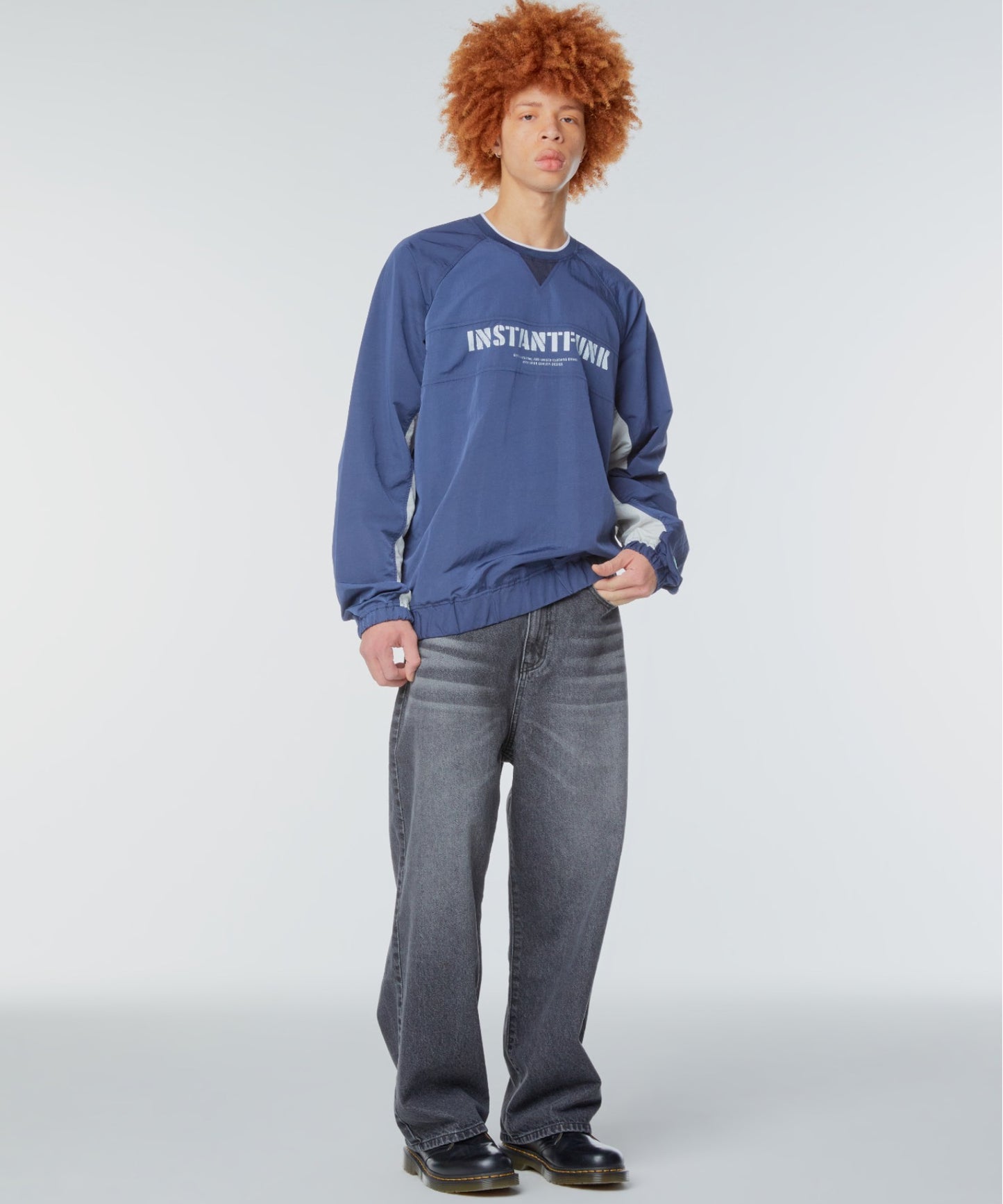 Ms Wide-leg baggy jeans
