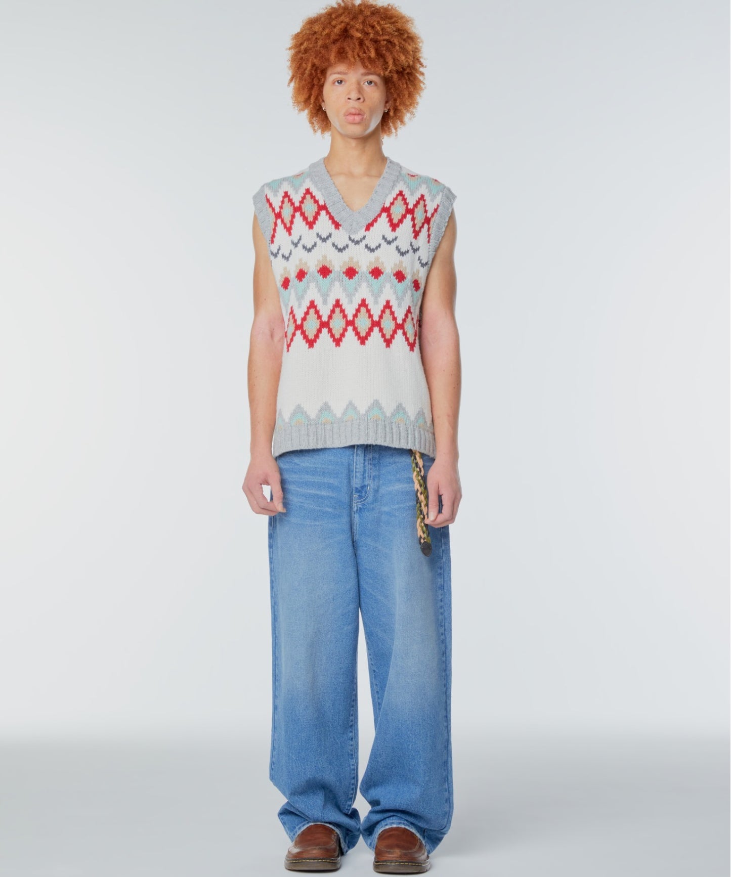 Ms Wide-leg baggy jeans