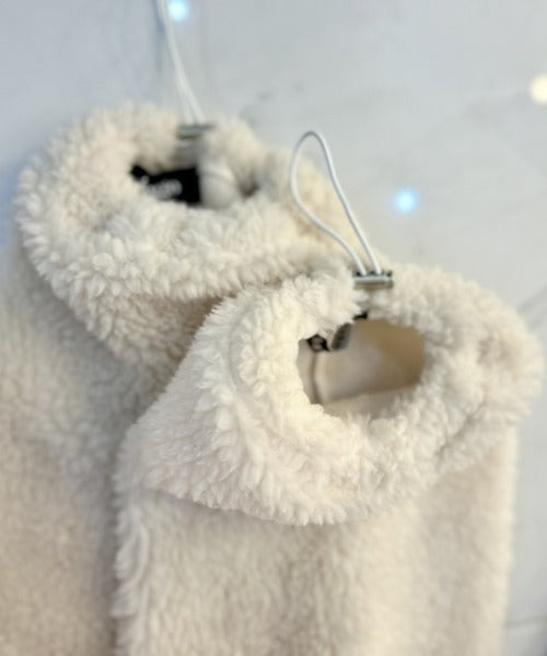 ipugo/イプゴ ボア素材レッグウォーマー レッグカバー