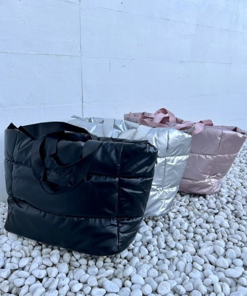 ipugo/イプゴ エナメルダウントートバッグ