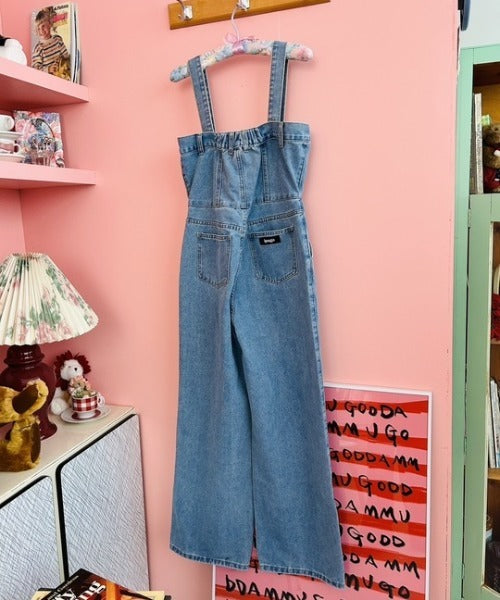 ipugo/イプゴ デニムオーバーオール