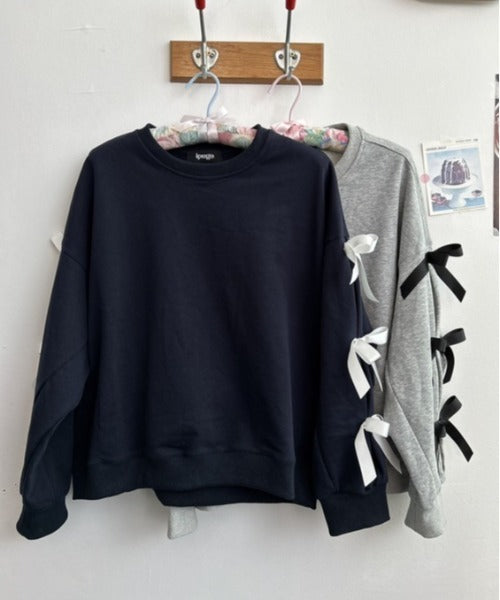 ipugo/イプゴ オーバーサイズリボンスウェット