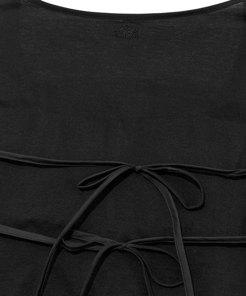 Kijun/キジュン Shirring Tie Blouse シャーリングブラウス