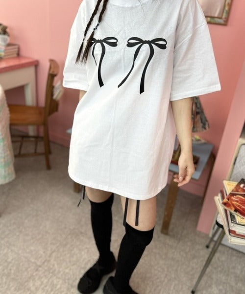 リボンビッグT