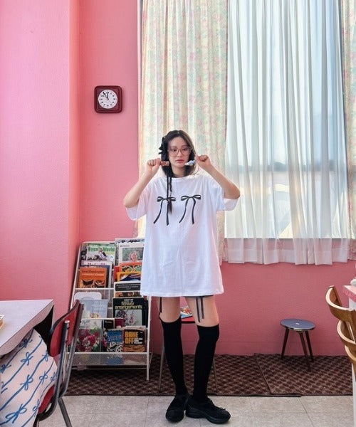 リボンビッグT