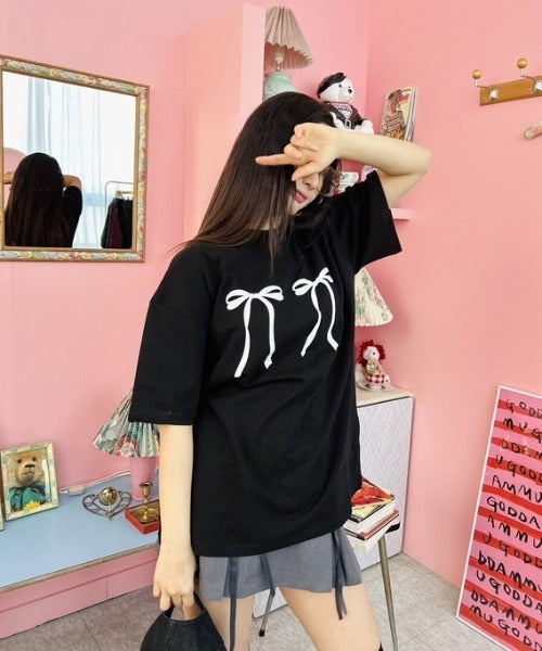 リボンビッグT