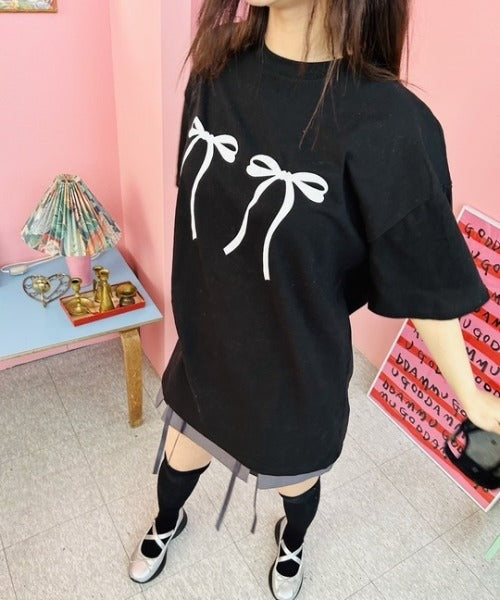 リボンビッグT
