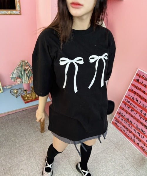 リボンビッグT
