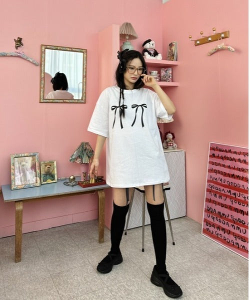 リボンビッグT