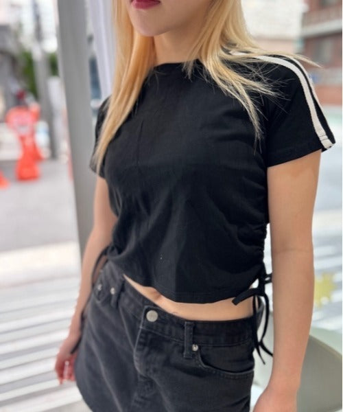 サイドライントラックTシャツ