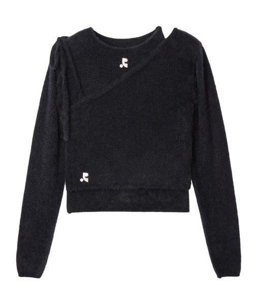 RR UNBALANCE LAYERED KNIT TOP – BLASEOUT
