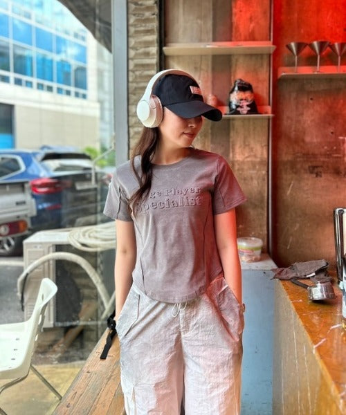 ipugo/イプゴ エンボスロゴ トップス