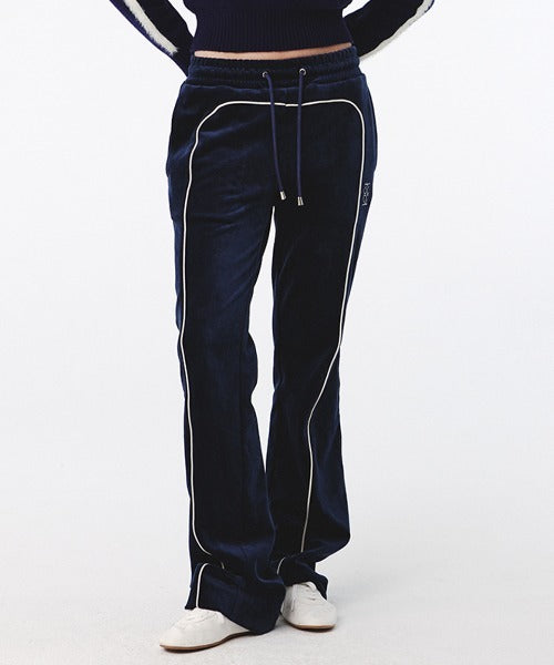 Kijun/キジュン Velour Track Pants トラックパンツ