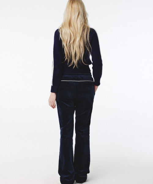 Kijun/キジュン Velour Track Pants トラックパンツ