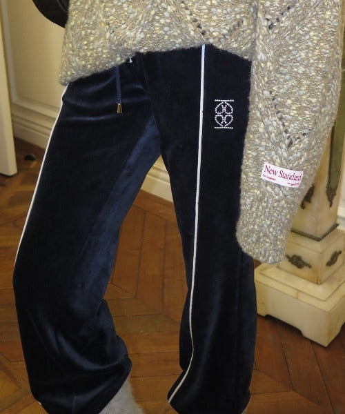 Kijun/キジュン Velour Track Pants トラックパンツ
