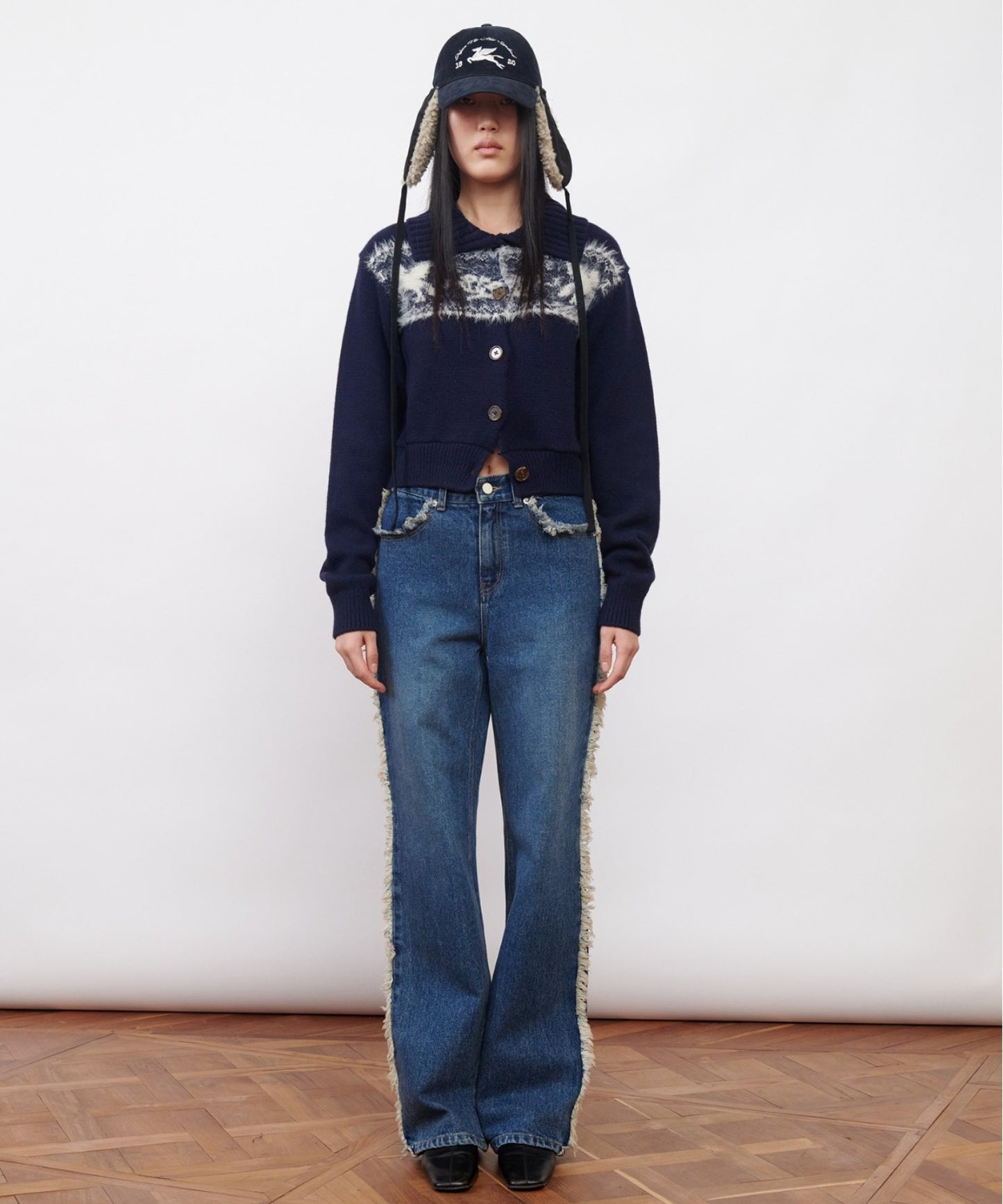 Kijun/キジュン Nordic Knit Cardigan カーディガン