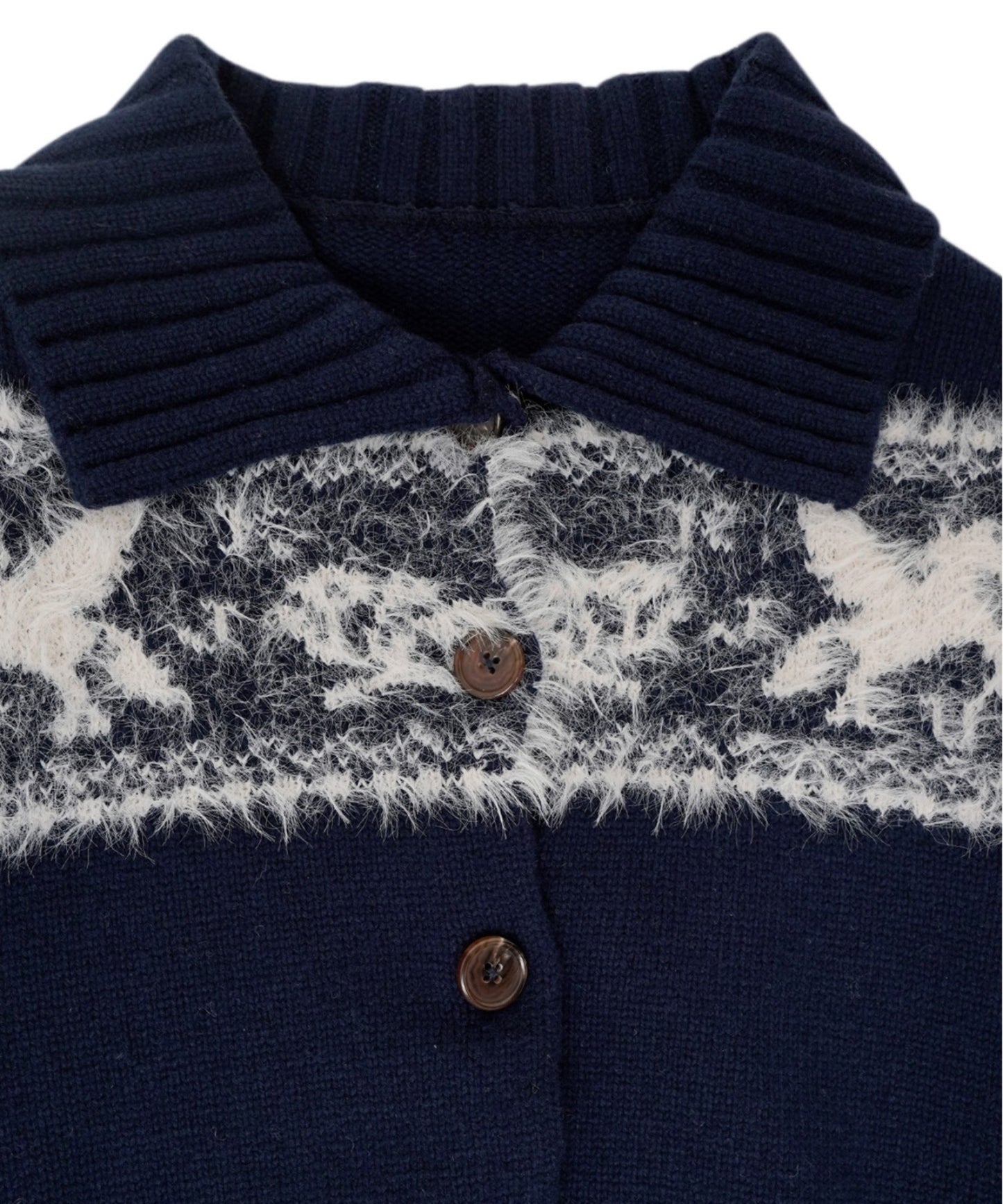 Kijun/キジュン Nordic Knit Cardigan カーディガン
