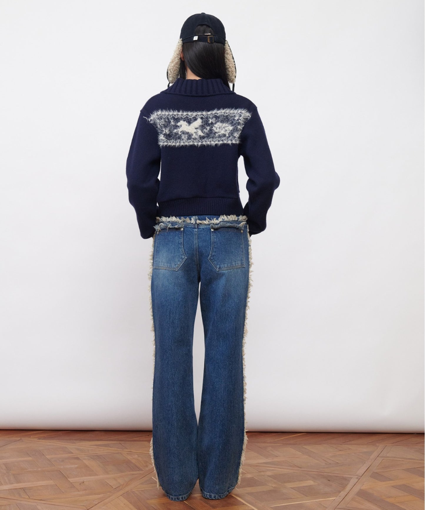 Kijun/キジュン Nordic Knit Cardigan カーディガン