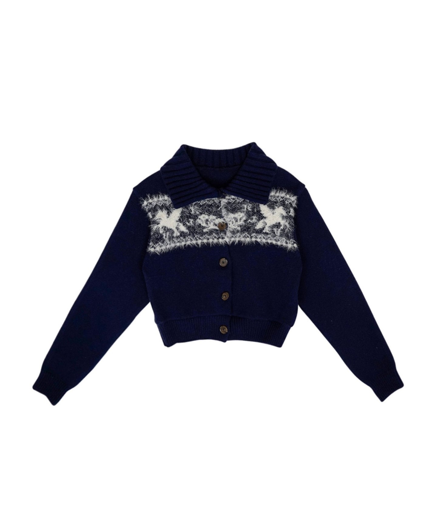 Kijun/キジュン Nordic Knit Cardigan カーディガン