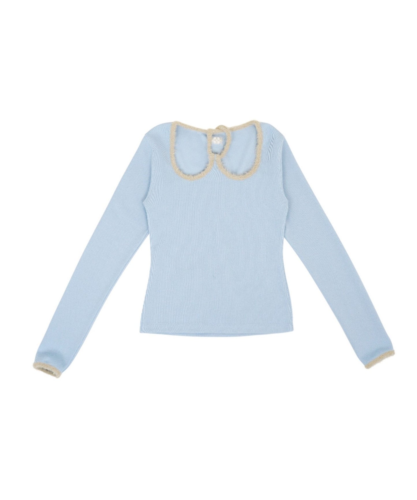 W-Neck Jersey Top