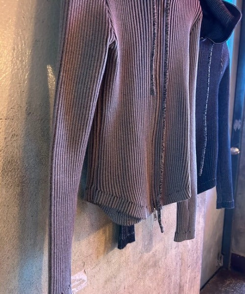 ipugo/イプゴ ニットフードパーカー