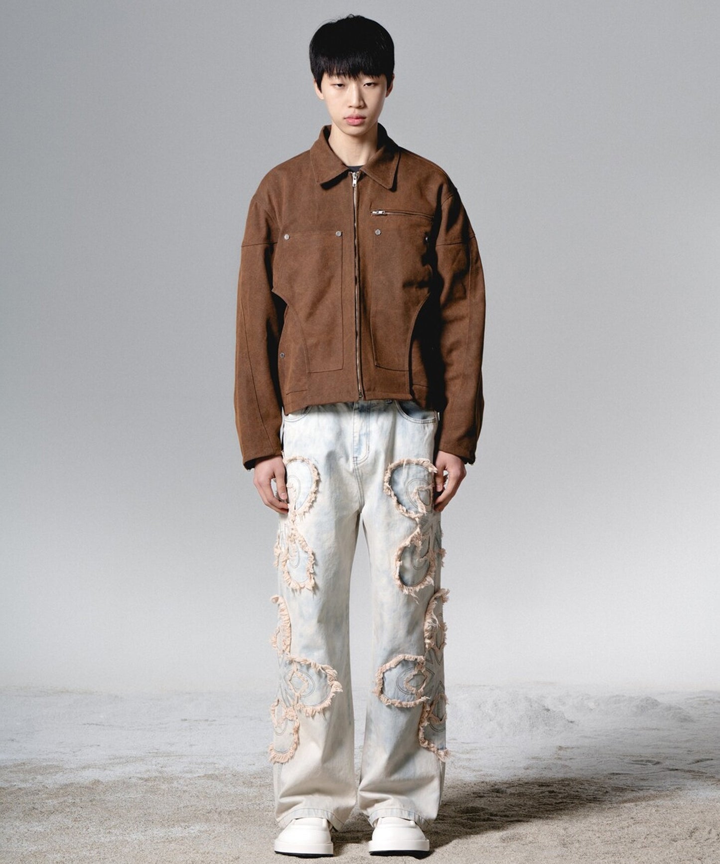 Clover Logo Patch Jeans