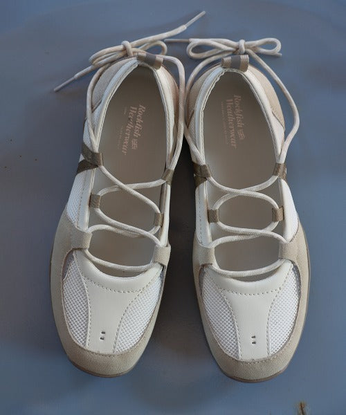 Rockfish Weatherwear/ロックフィッシュ ウェザーウェア NICOLE WEAVING LACEUP SNEAKERS レースアップスニーカー