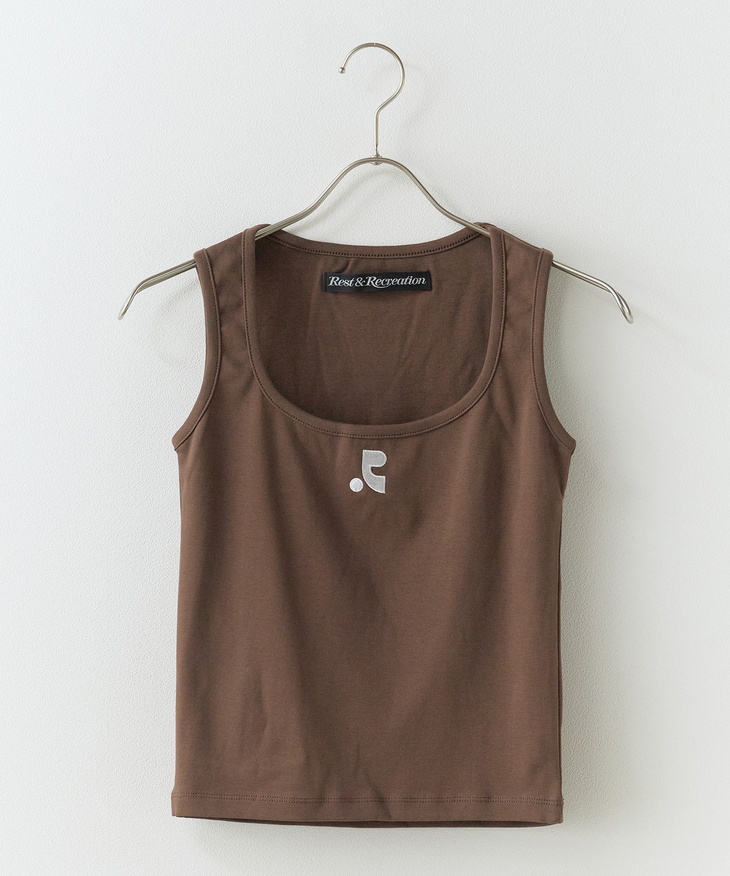WIDE U-NECK TANK TOP