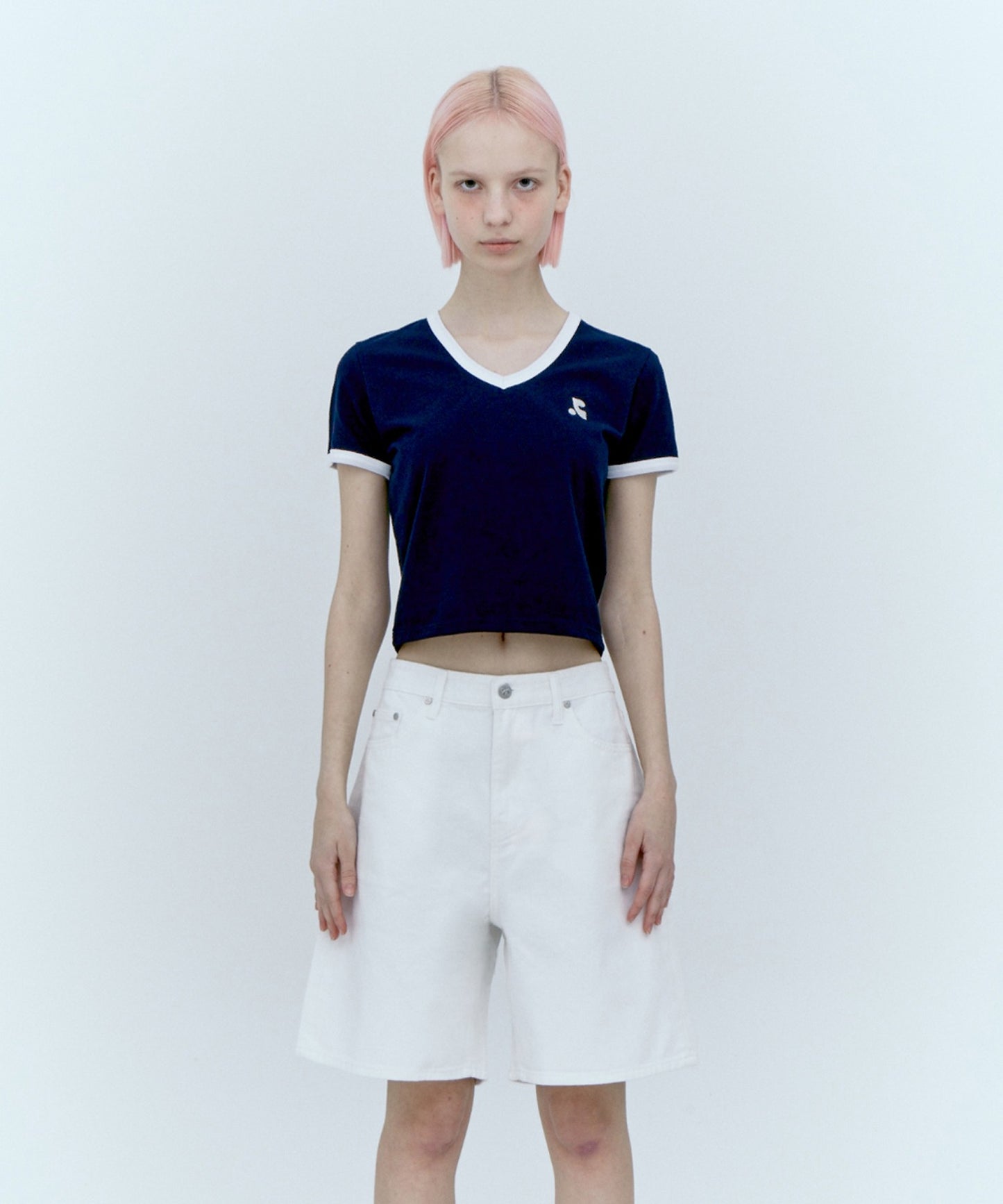 V-NECK RINGER T-SHIRT