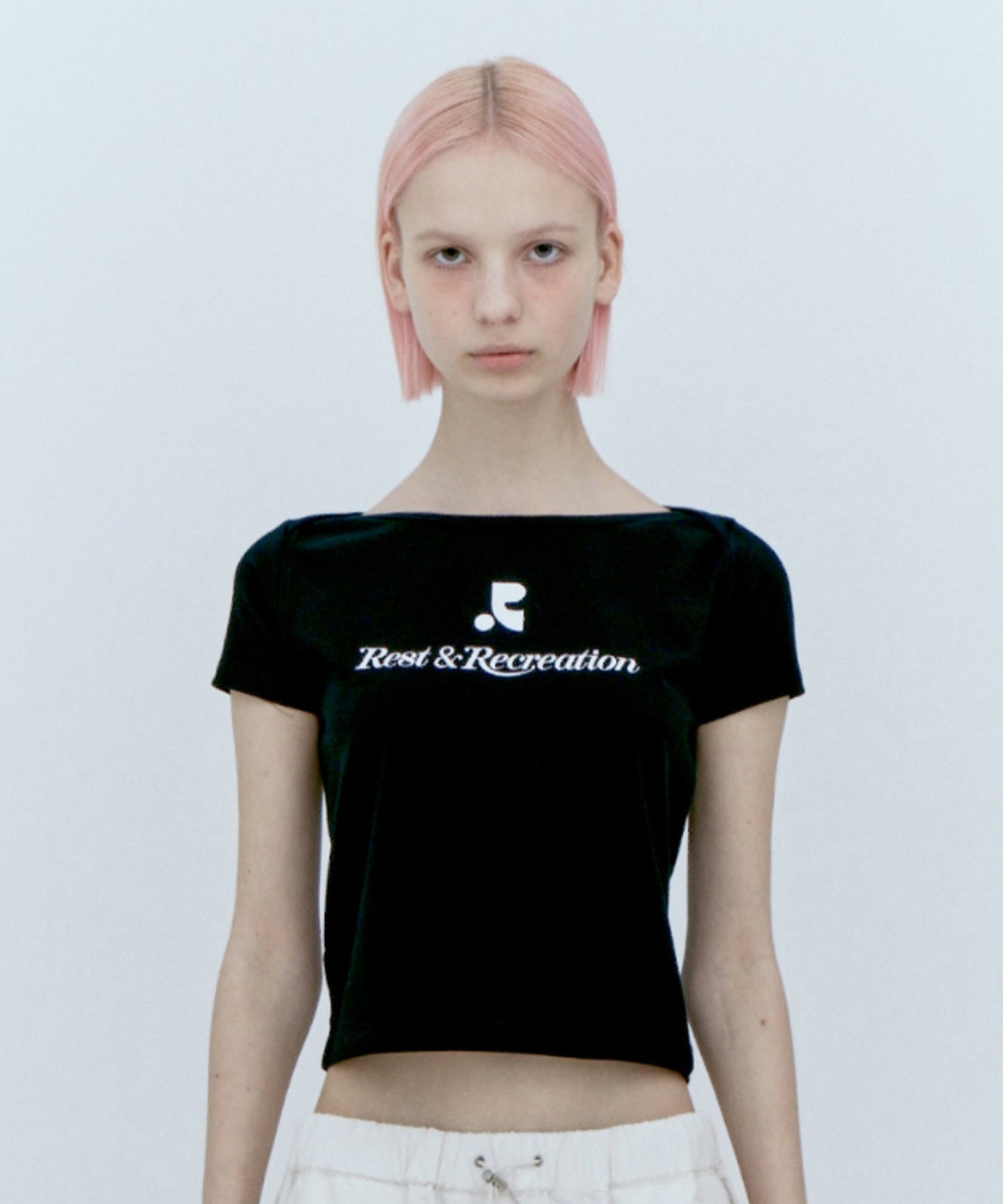 LOGO LIP NECK T-SHIRT