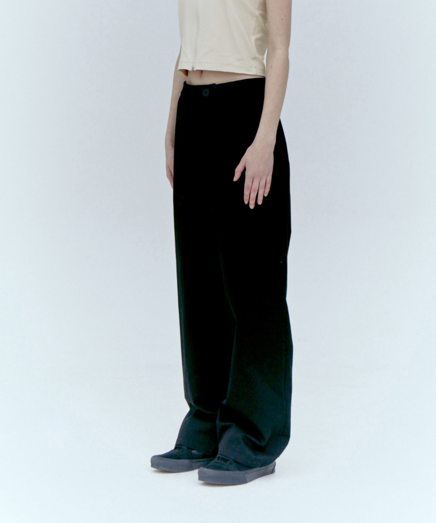 LOGO COTTON PANTS