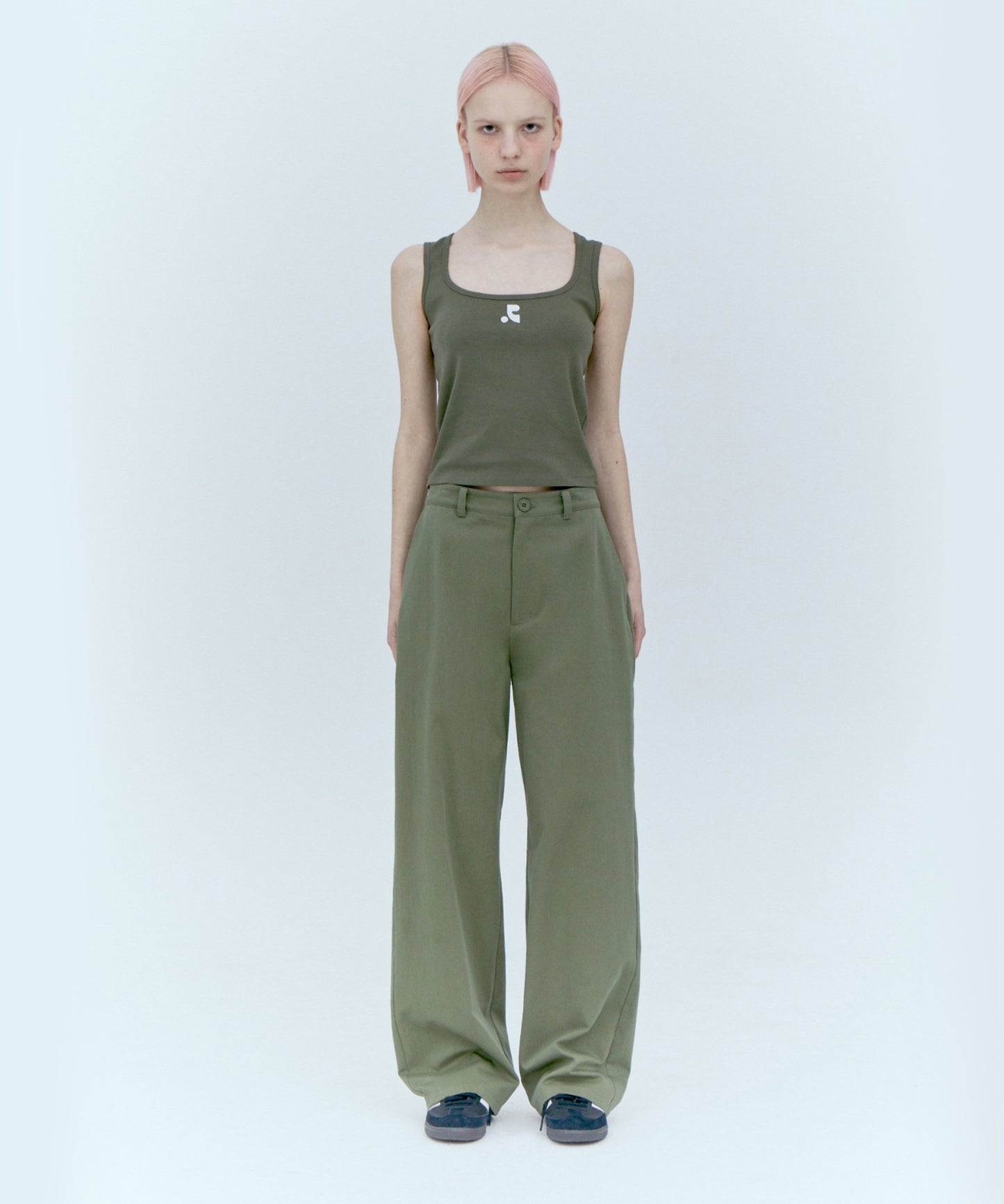 LOGO COTTON PANTS