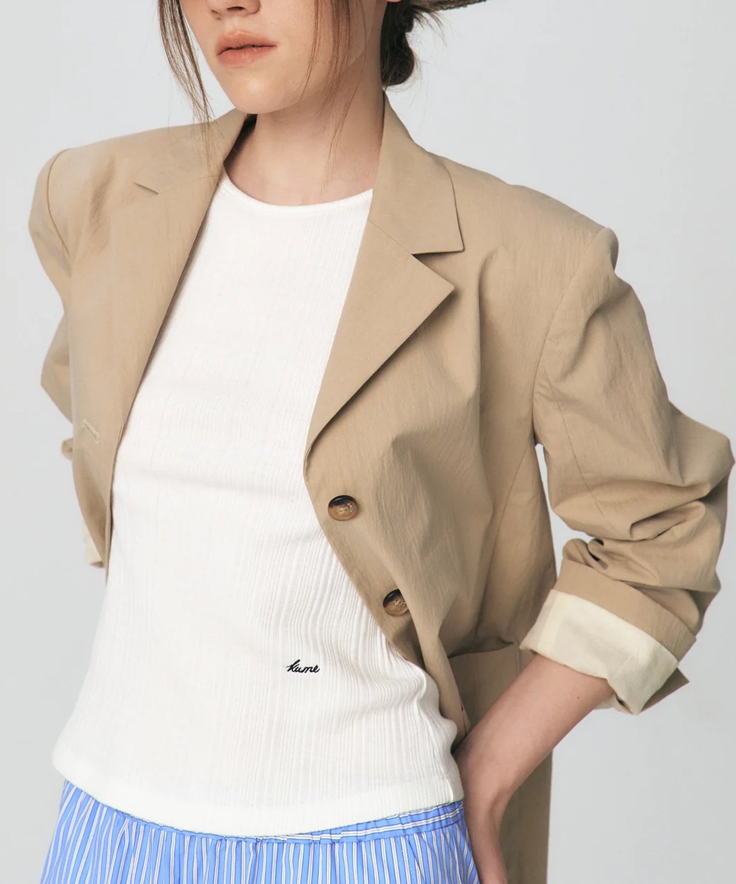 KUME/クメ Basic Tank Top タンクトップ