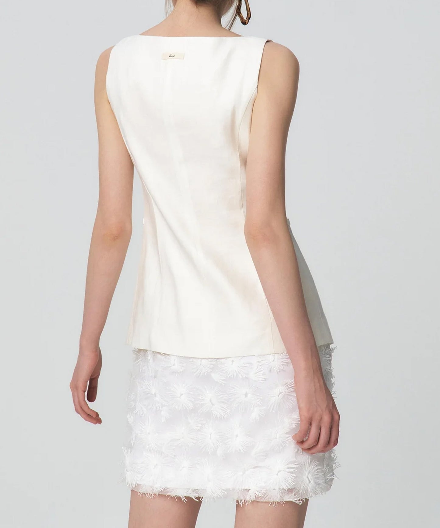 flower Lace Mini Skirt