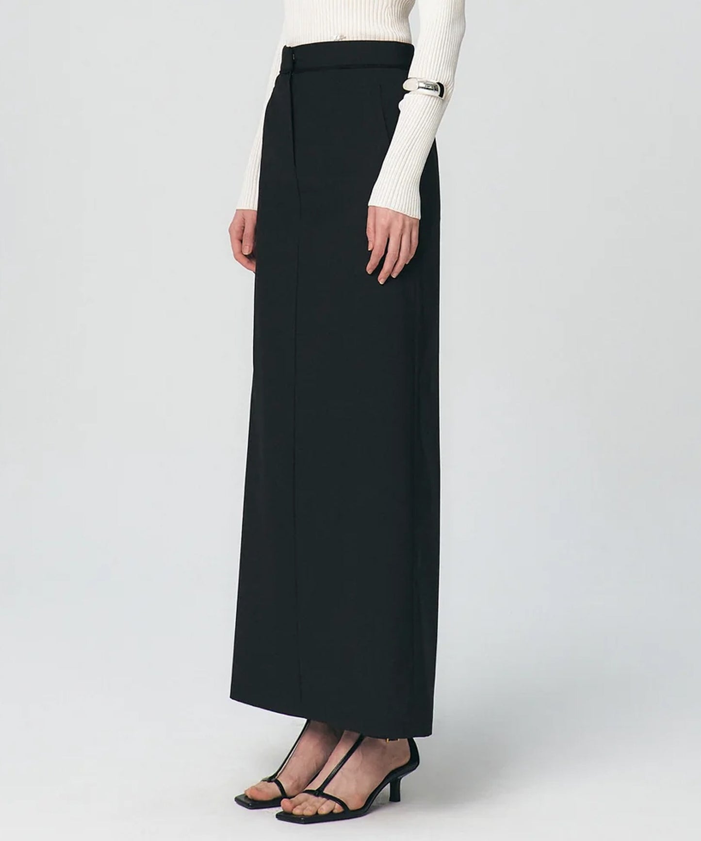 Fringe Wasit H-line Skirt