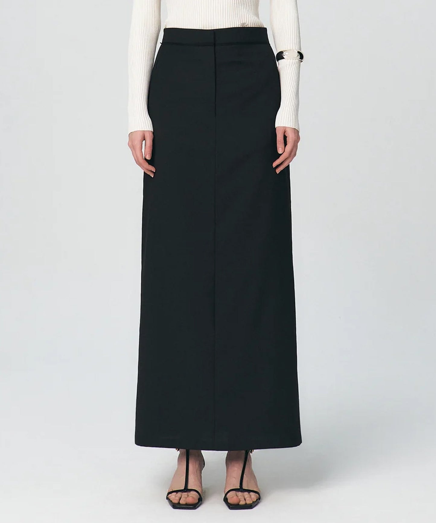 Fringe Wasit H-line Skirt