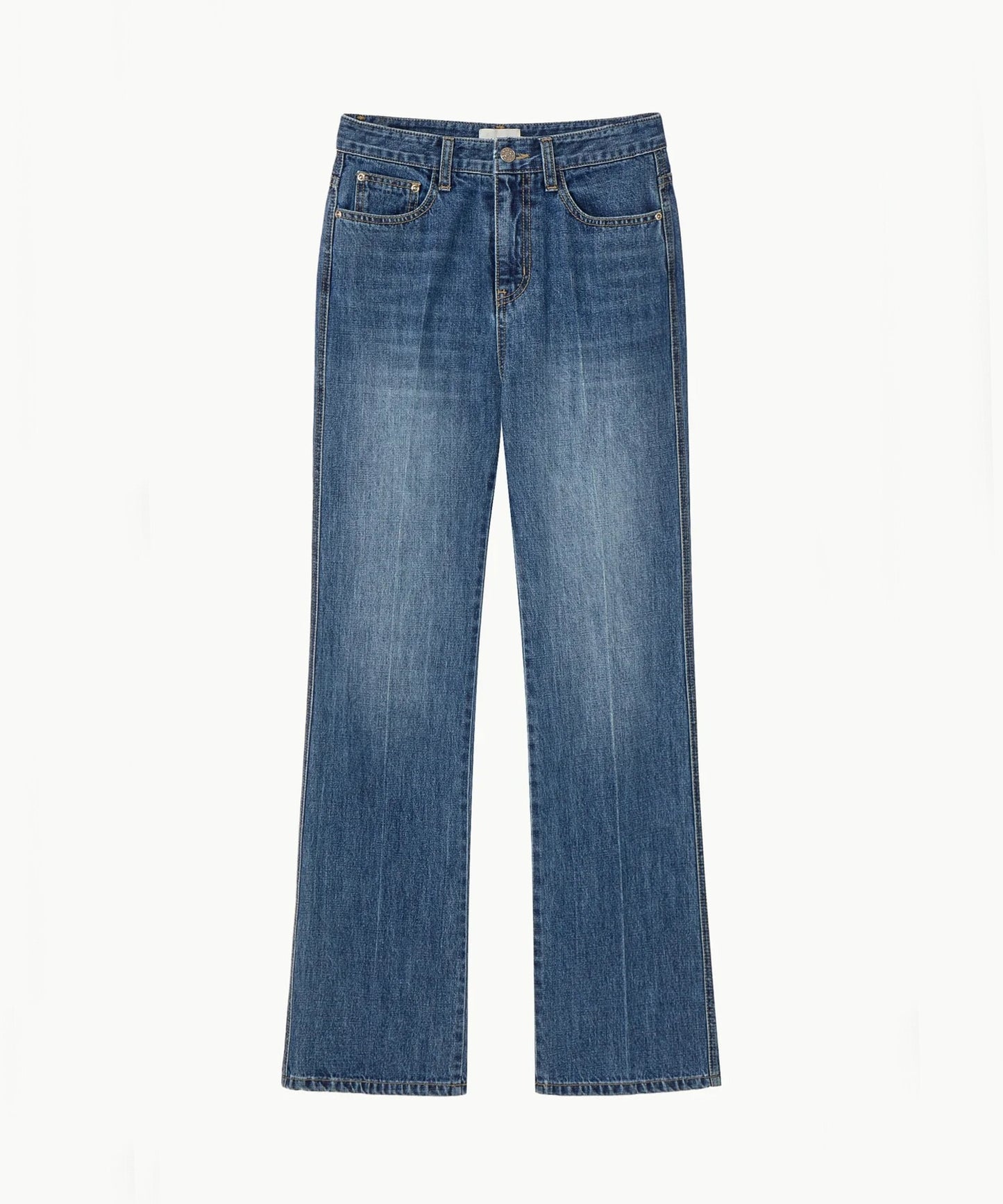 KUME/クメ Washed Bootcut Denim Pants ブーツカット デニム